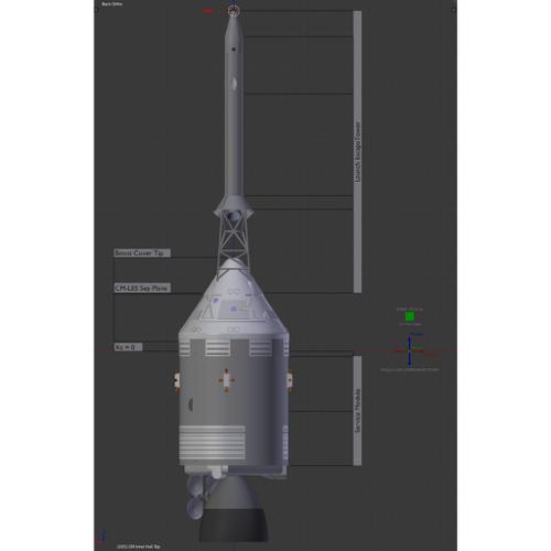 Apollo 3D: Command Module and Service Module  Block 2  preview image